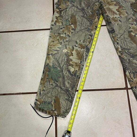 Realtree Men's Camouflage pants Vintage Made in USA 38x30 - Picture 7 of 8